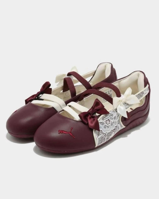 Puma Ballet Lace  "Burgundy & Ivory Edition"
