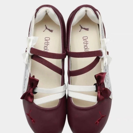 Puma Ballet Lace  "Burgundy & Ivory Edition"