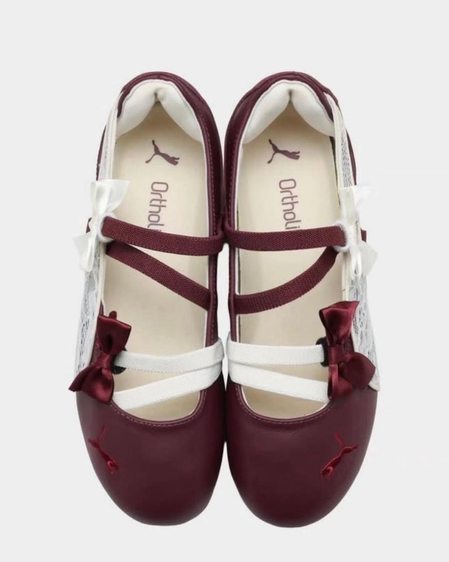Puma Ballet Lace  "Burgundy & Ivory Edition"