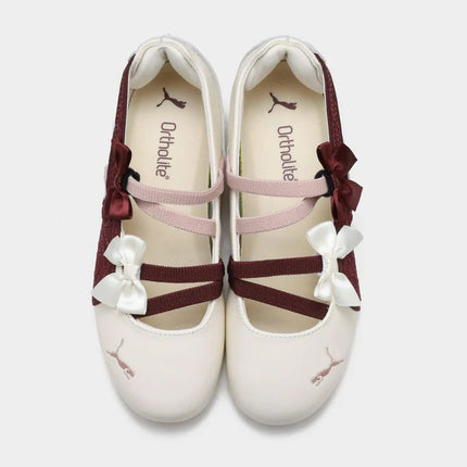 Puma Ballet Lace  "Cream & Wine"