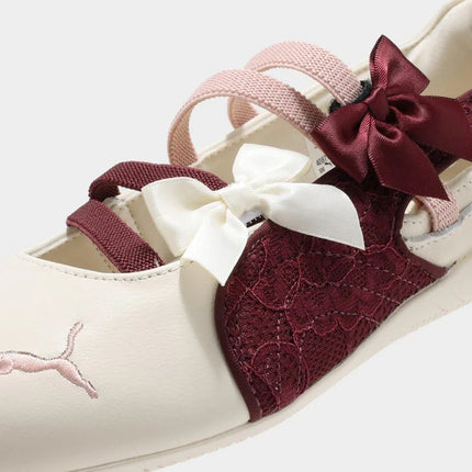 Puma Ballet Lace  "Cream & Wine"