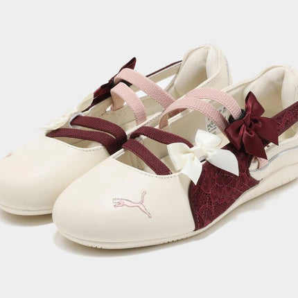 Puma Ballet Lace  "Cream & Wine"