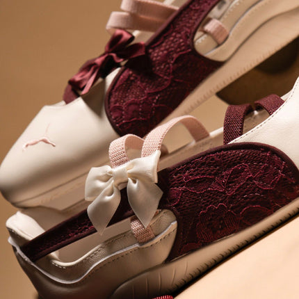 Puma Ballet Lace  "Cream & Wine"