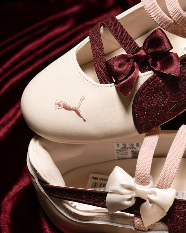 Puma Ballet Lace  "Cream & Wine"