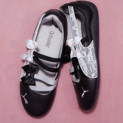 Puma Ballet Lace  "Black and White Edition"