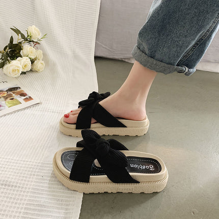 Women's Two-Wear Flat Platform Sandals | EVA Slip-On Open-Toe Sandals