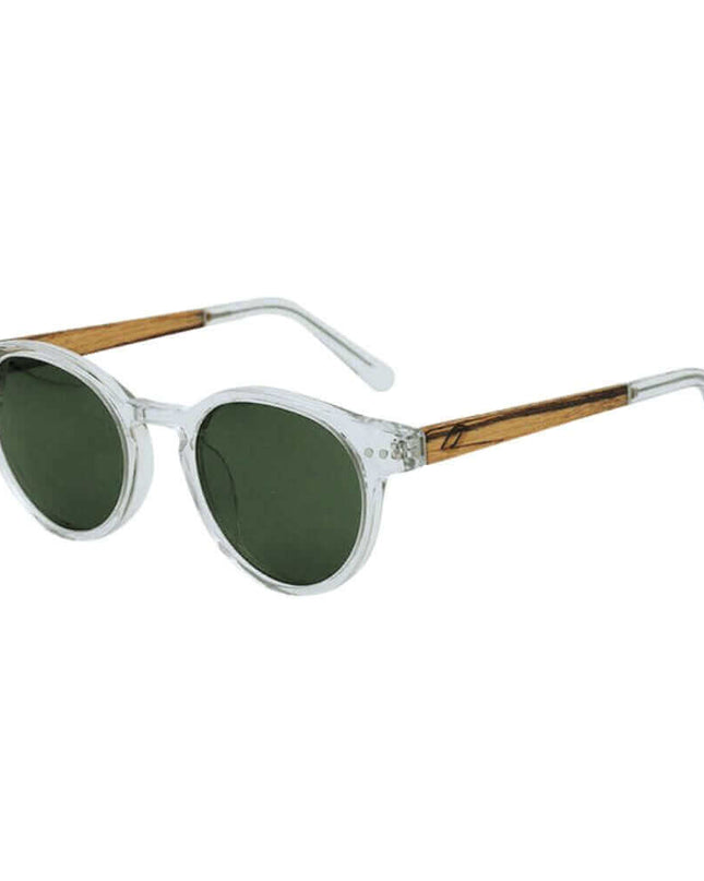 Ganges - Unisex Wood and Bio Acetate Sunglasses