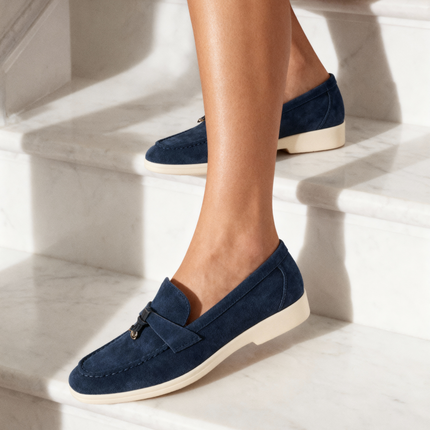 Old Money Suede Lady Loafers VIP
