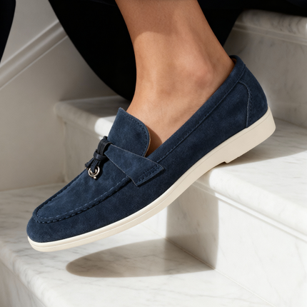 Old Money Suede Lady Loafers VIP
