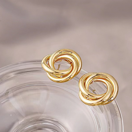 Aurelia Knot Studs