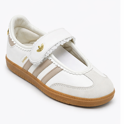 Samba Jane | Frill Pack Ruffle White Beige